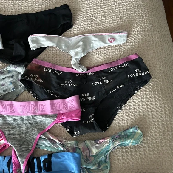Vintage VS Pink Underwear Bundle - Picture 3 of 11